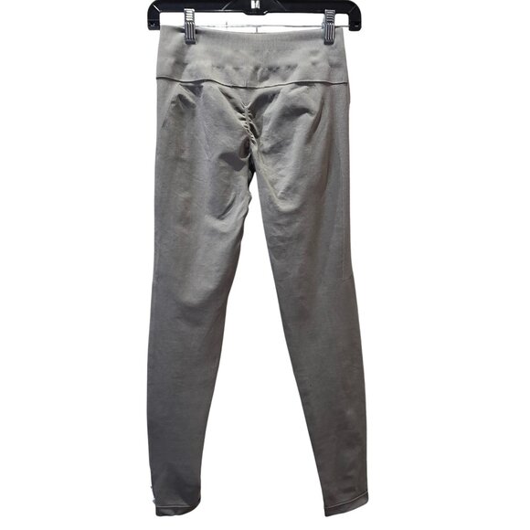 NWOT | Gray Seamless High Waisted Scrunch Butt Lifting Workout Leggings | Small - Picture 2 of 4